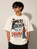 Loww Listed | Daily Drama Bhai Bahan - Off White