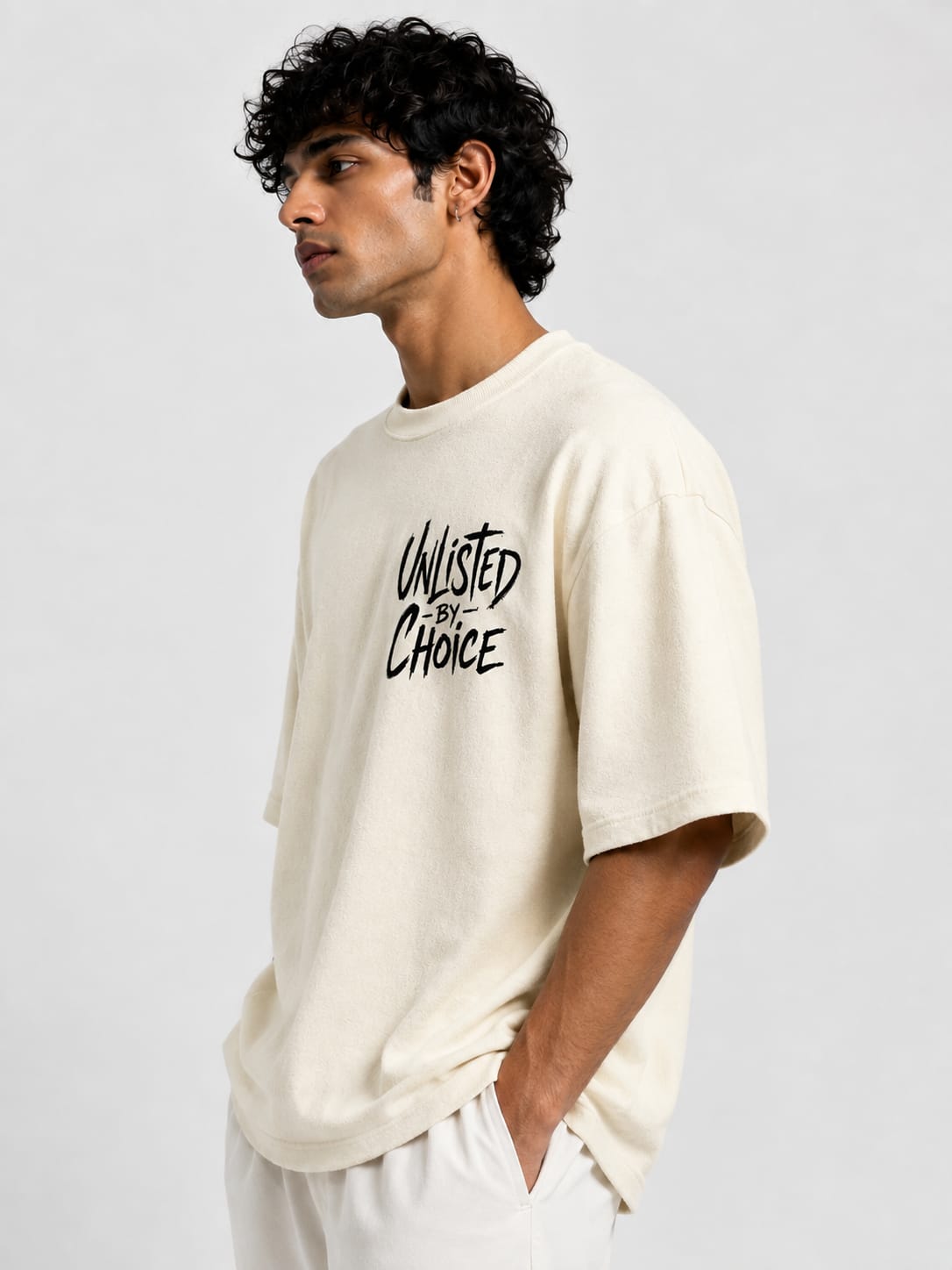 Loww Listed Unlisted By Choice Oversized T-Shirt - Off White