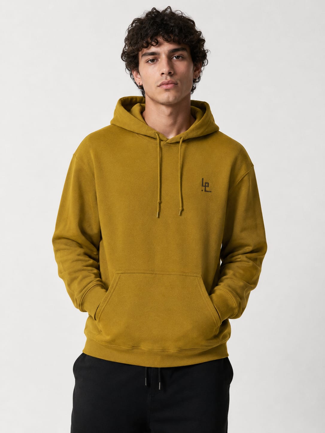 LOWW LISTED Ochre Essential Oversized Hoodie