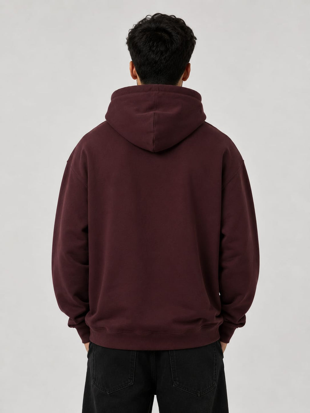 LOWW LISTED Burgundy Signature Hoodie