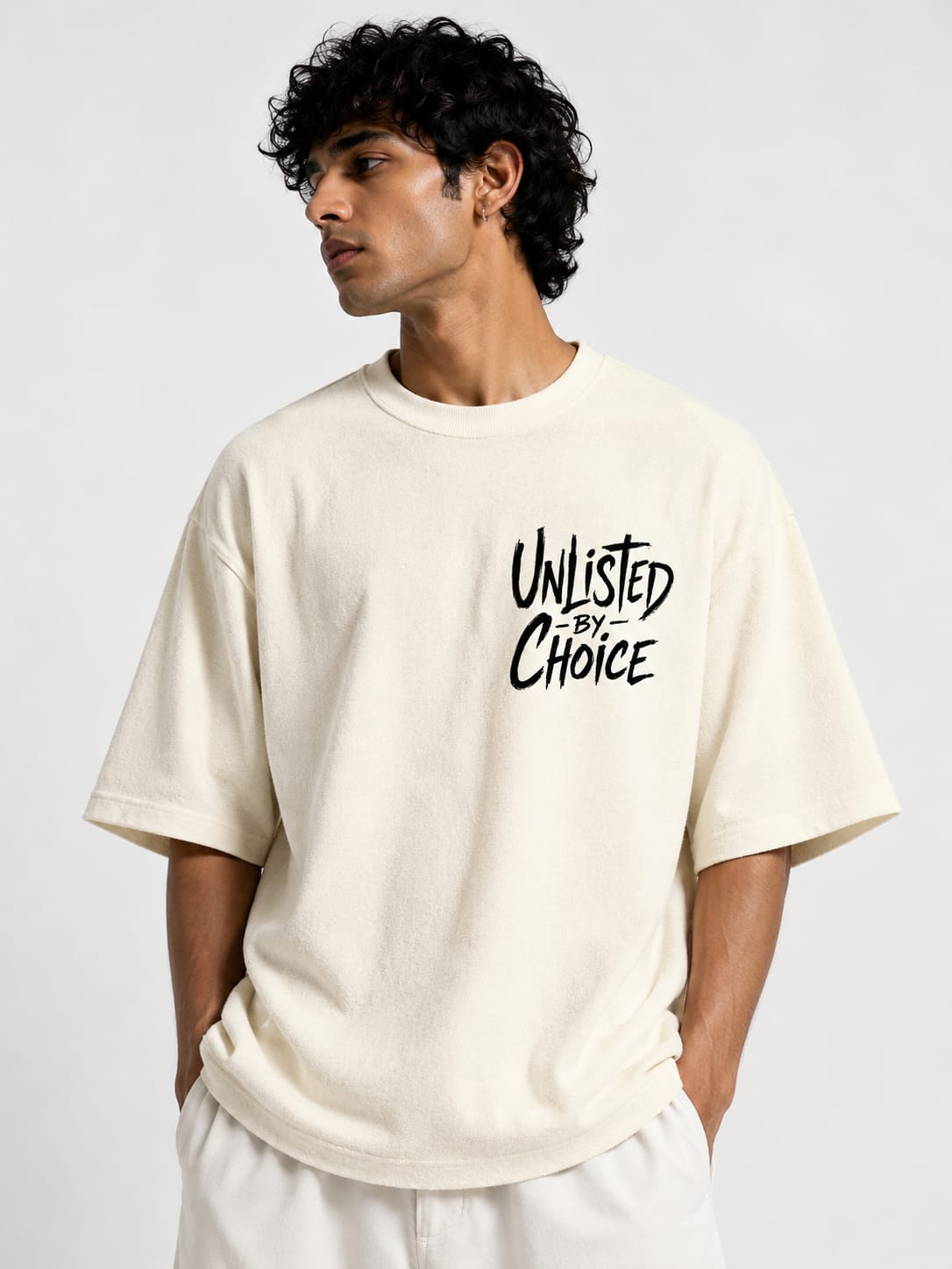 Loww Listed Unlisted By Choice Oversized T-Shirt - Off White