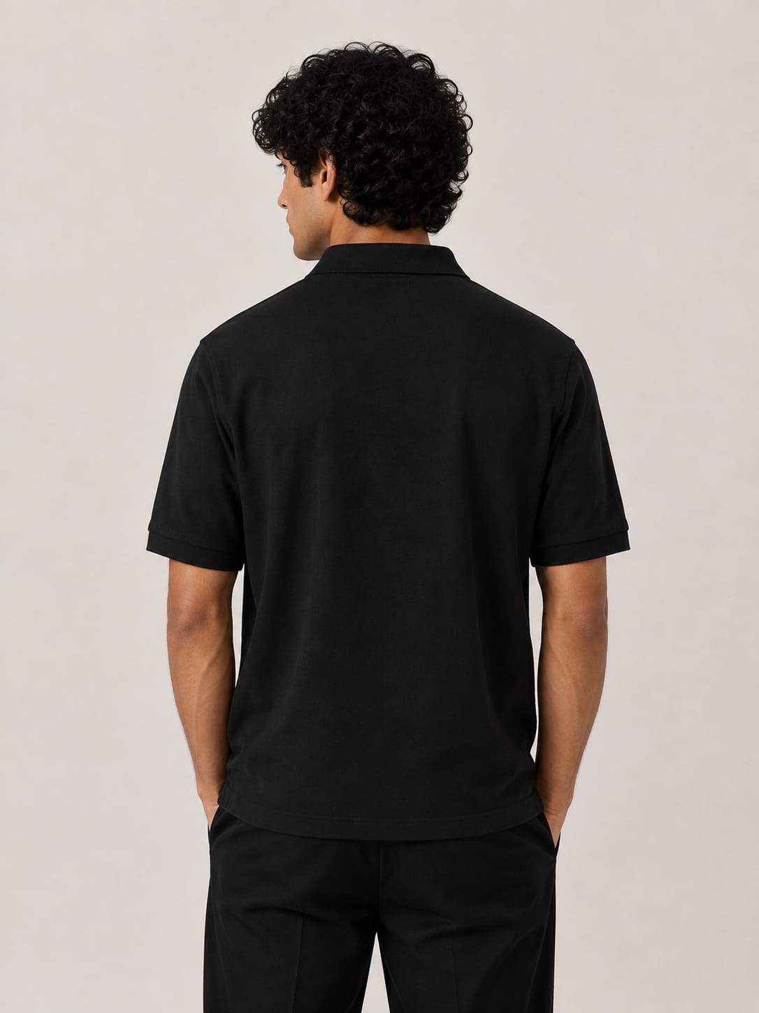 LOWW LISTED Signature Black Polo