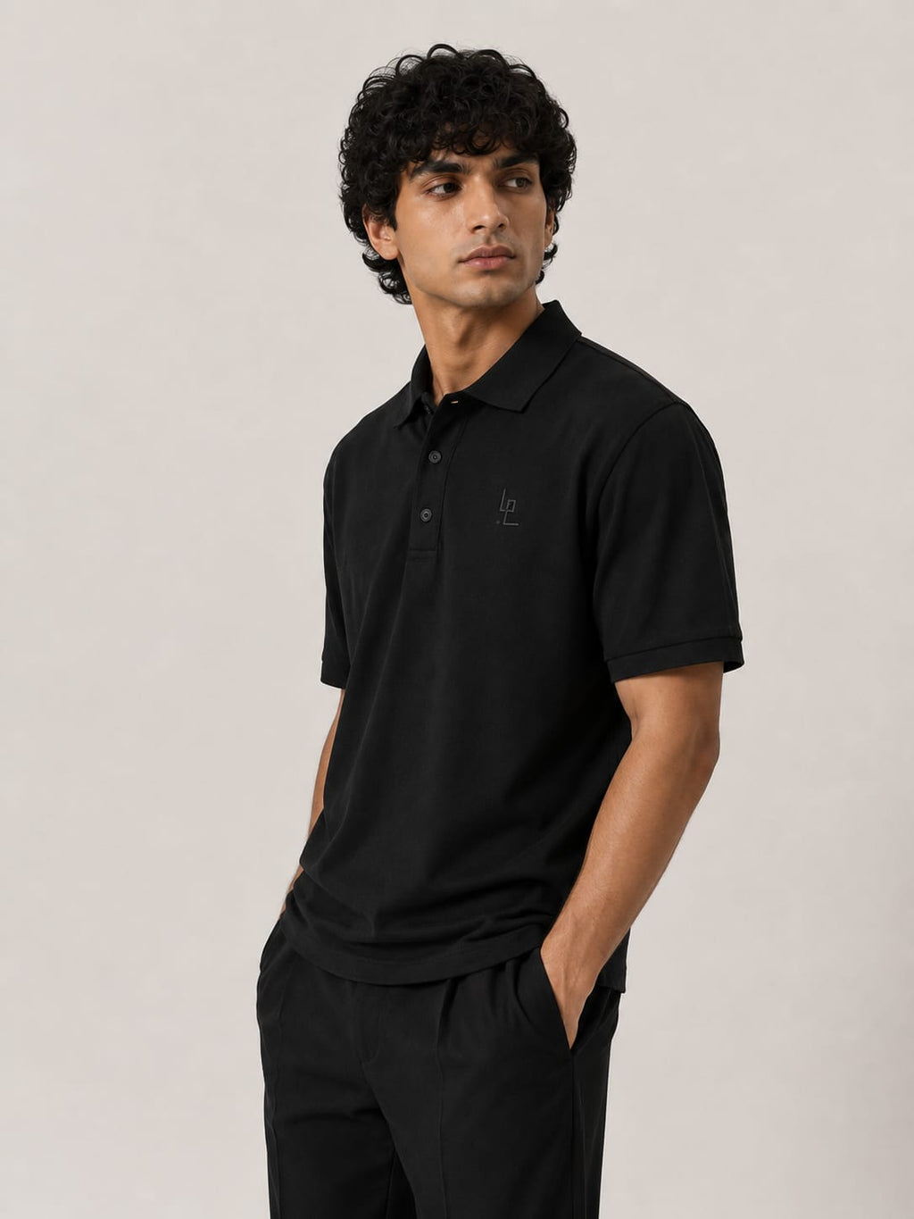 LOWW LISTED Signature Black Polo