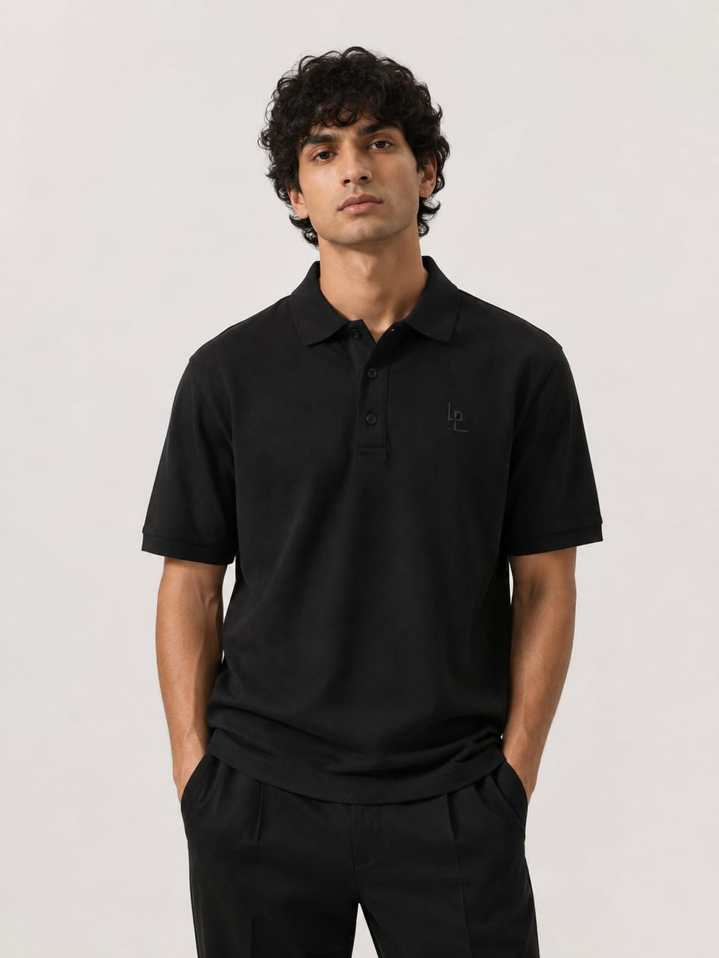 LOWW LISTED Signature Black Polo