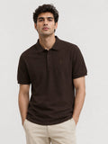 LOWW LISTED Signature Polo – Espresso Brown